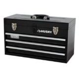 Husky 20 in. 3-Drawer Portable Tool Box with Tray. $51.72 ERV