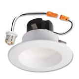 Halo RL 4 in. White Integrated LED Recessed Ceiling Light Fixture and more Halo items. $92.79 ERV