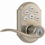 Kwikset 99110-008 SmartCode Electronic Lock with Tustin Lever Featuring SmartKeyl. $145.25 ERV