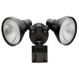 Defiant 110 Degree Black Motion Activated Outdoor FloodLight. $36.77 ERV