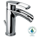 Glacier Bay Kiso 4 in. Centerset Single-Handle Low-Arc Bathroom Faucet in Chrome. $99.94 ERV