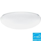 Lithonia Lighting 1-Light White Low-Profile Wall or Ceiling Flushmount. $34.47 ERV