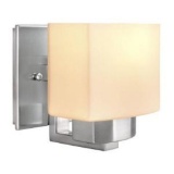 Hampton Bay 1-Light Brushed Nickel Sconce with Frosted Glass Shade. $68.97 ERV