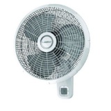 Lasko 16 in. 3-Speed Oscillating Wall Mount Fan with Remote Control. $63.20 ERV