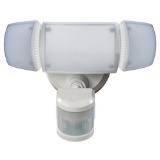 Defiant White Motion Activated Triple Head Flood Light with Adjustable Color Temperature. $114 ERV
