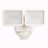 Defiant 180 Degree White Motion Activated Outdoor Integrated LED Flood Light Twin Head. $57.47 ERV