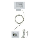 Commercial Electric Flat Panel TV Cable Organizer Kit. $65.52 ERV