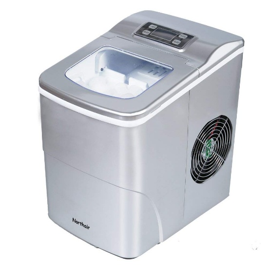 Northair HZB-12B Portable Compact Electric Ice Maker Machine Counter Top. $132.24 ERV