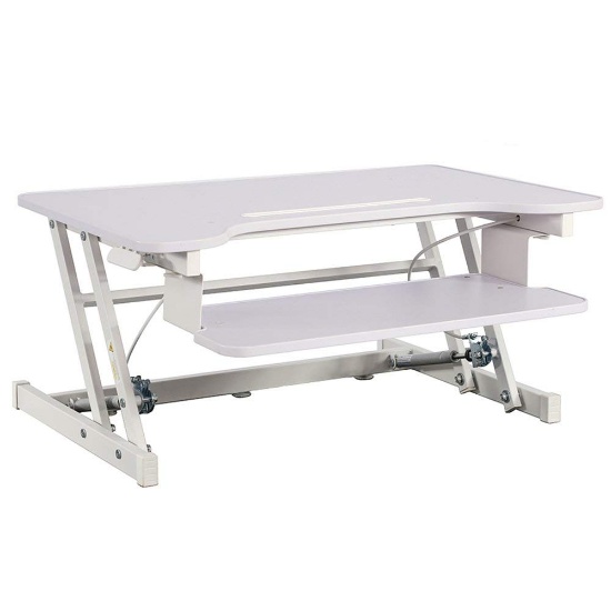 Adjustable Height Standing Desk,Stand Up Desk Sit Stand Desk with Keyboard Tray. $109.24 ERV