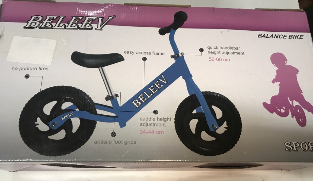 beleev balance bike
