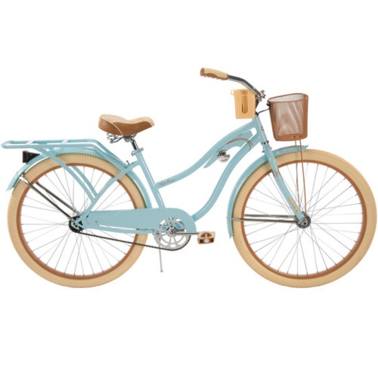 Huffy 26" Womens Nel Lusso Cruiser Bike with Perfect Fit Frame, Blue. $148 MSRP