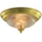 Polished Brass 2-Light Flushmount Polished Brass. $30 MSRP