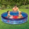 Play Day 3-Ring Inflatable Kids Swimming Pool, Blue. $11 MSRP