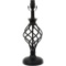 Better Homes and Gardens Iron Cage Lamp Base; Mainstays Gray Chevron Table Lamp. $70 MSRP