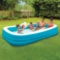 Play Day 10 Foot Inflatable Family Swimming Pool, Blue/White. $29 MSRP