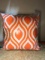 Orange/White Pillows. $46 MSRP