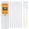 Cable Concealer On-Wall Cord Cover Raceway Kit. $32 MSRP
