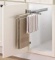 Knape & Vogt Towel Holders 1.32 in. x 4.82 in. x 17.75 in. 3-Arm Pull-Out Towel. $34 MSRP