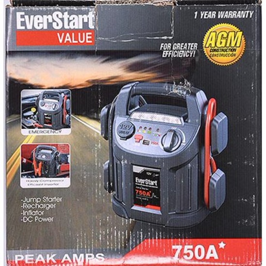 750AMP JUMP STARTER. $57 MSRP