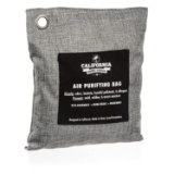 California Home Goods Naturally Activated Bamboo Air Purifying Bag, Grey, Large. $172 MSRP