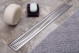 Neodrain Linear Shower Drain 36-Inch with Removable Wave Pattern Grate. $115 MSRP