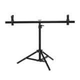 Selens Retractable Portable T-shape Support Stand with Bracket for Background Backdrop. $29 MSRP