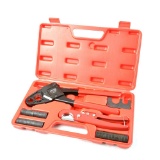 IWISS Combo Angle Head PEX Pipe Crimping Tool Kits for 1/2