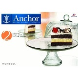Anchor Hocking Monaco Dome Cake Serving Tray Set - 86031L6. $25 MSRP