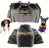 PETS GO2 Pet Carrier for Dogs & Cats - Premium Expandable Soft Animal Carriers. $46 MSRP