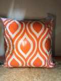 Orange/White Pillows. $46 MSRP