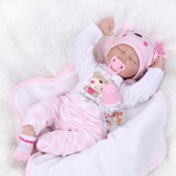 HOOMAI Reborn Baby Doll Girl soft Silicone Vinyl Lifelike Newborn toddlers magnetic Toys. $81 MSRP