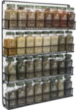 [4 Tier] Country Rustic Chicken Herb Holder, Wall Mounted Storage Rack. $31 MSRP