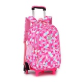 YUB New School Bag GirlsÃ¢â‚¬â„¢ Backpack Wheeled Schoolbag Rolling Backpacks Waterproof. $55 MSRP
