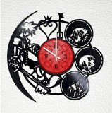 Kingdom Hearts Handmade Vinyl Record Wall Clock. $43 MSRP