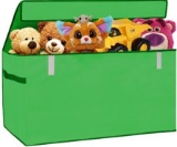 XXL Toy Chest Organizer Flip-Top LID Jumbo Toys Organizer Box Collapsible Cloth Baskets. $38 MSRP