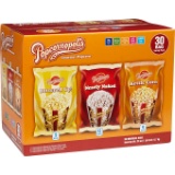 Popcornopolis Gourmet Popcorn, Variety Pack, 30-count. $17 MSRP