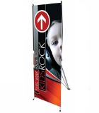 Signworld X Banner stand portable trade show display. $62 MSRP