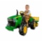 Peg Perego John Deere Ground Force Tractor with Trailer. $322 MSRP