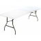 Cosco 8' Centerfold Table, White. $144 MSRP