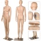 Yaheetech Female Plastic Dress Form Mannequin Full Body with Metal Base, 68.9