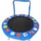 Jumpking Trampoline 4-Foot Bouncer for Kids, Blue Sport Balls. $102 MSRP