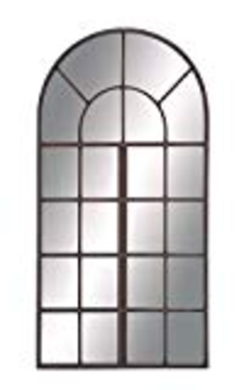 Deco 79 Metal Wall Mirror, 24 by 48". $104 MSRP