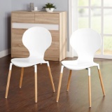 Padova Bentwood Chair, Set of 2, Multiple Colors. $134 MSRP
