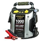 Emergency Jump Starter With Compressor Built In Ac Charge Usb 1000 Peak Amp Car. $133 MSRP