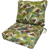 Greendale Home Fashions Palm Leaves Outdoor Deep Seat Cushion Set. $80 MSRP