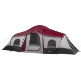 Ozark Trail 10-Person 3-Room Cabin Tent with side entrances. $137 MSRP