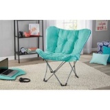 Mainstays Microsuede Butterfly Chair - Available in Multiple Colors. $33 MSRP