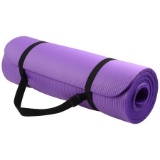 Everyday Essentials All-Purpose 1/2-inch Exercise Yoga Mat Anti-Tear with Carryi. $13 MSRP