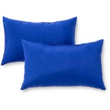 Greendale Home Fashions Rectangle Outdoor Accent Pillow, Set of 2. $29 MSRP