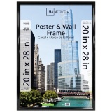 Mainstays Ms 20x28 Rounded Black Poster Frame. $13 MSRP